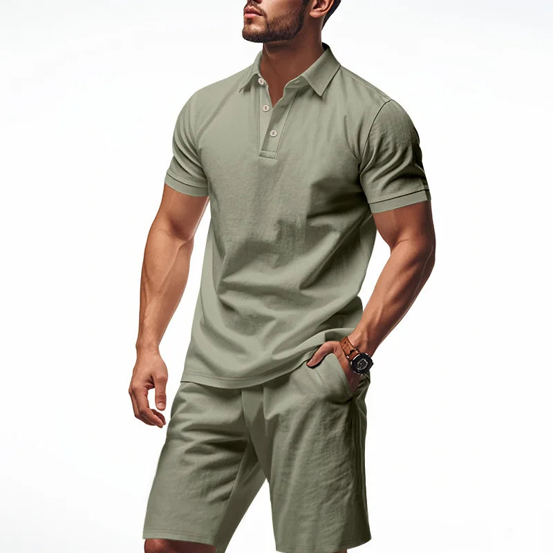 Elegante completo in cotone
