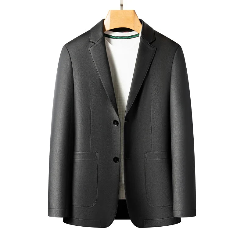 Veste en cuir chic