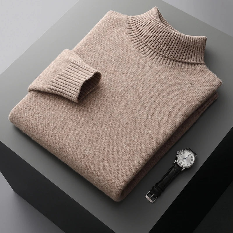 Vienna Merino Wool Turtleneck