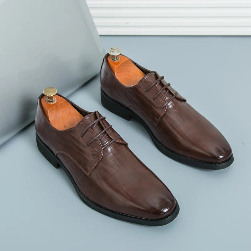Zapatos de vestir de piel de primera calidad