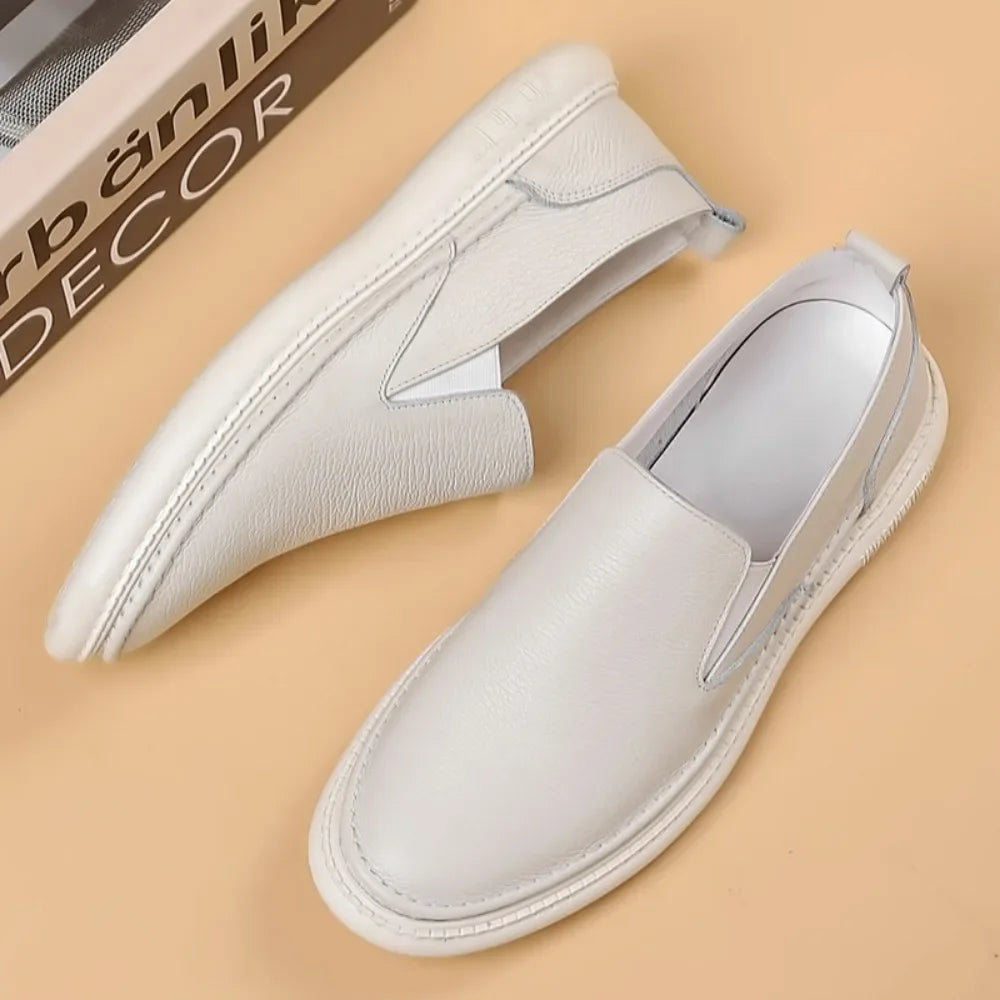 Elegant Leather Slip-On Shoes