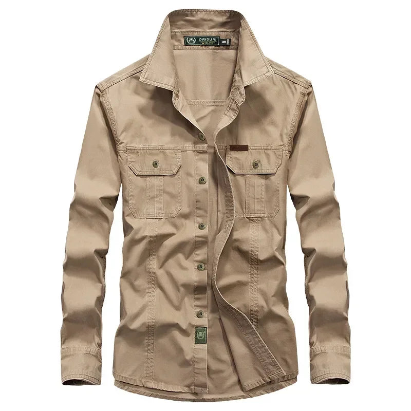 Chemise rétro en coton