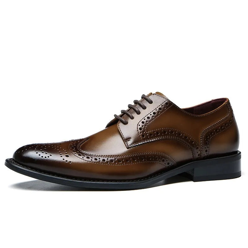 Chaussures Oxford en cuir haut de gamme