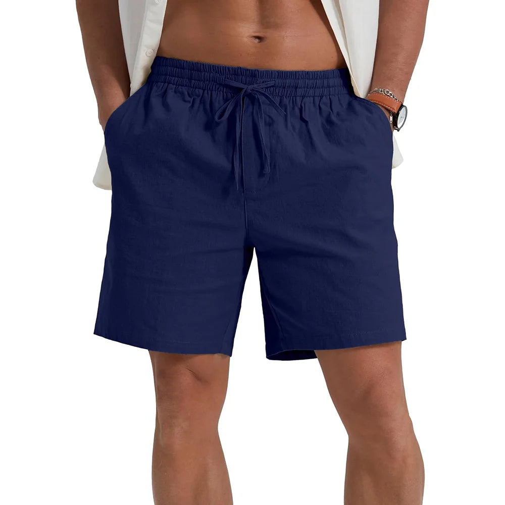 Elegant Linen Shorts