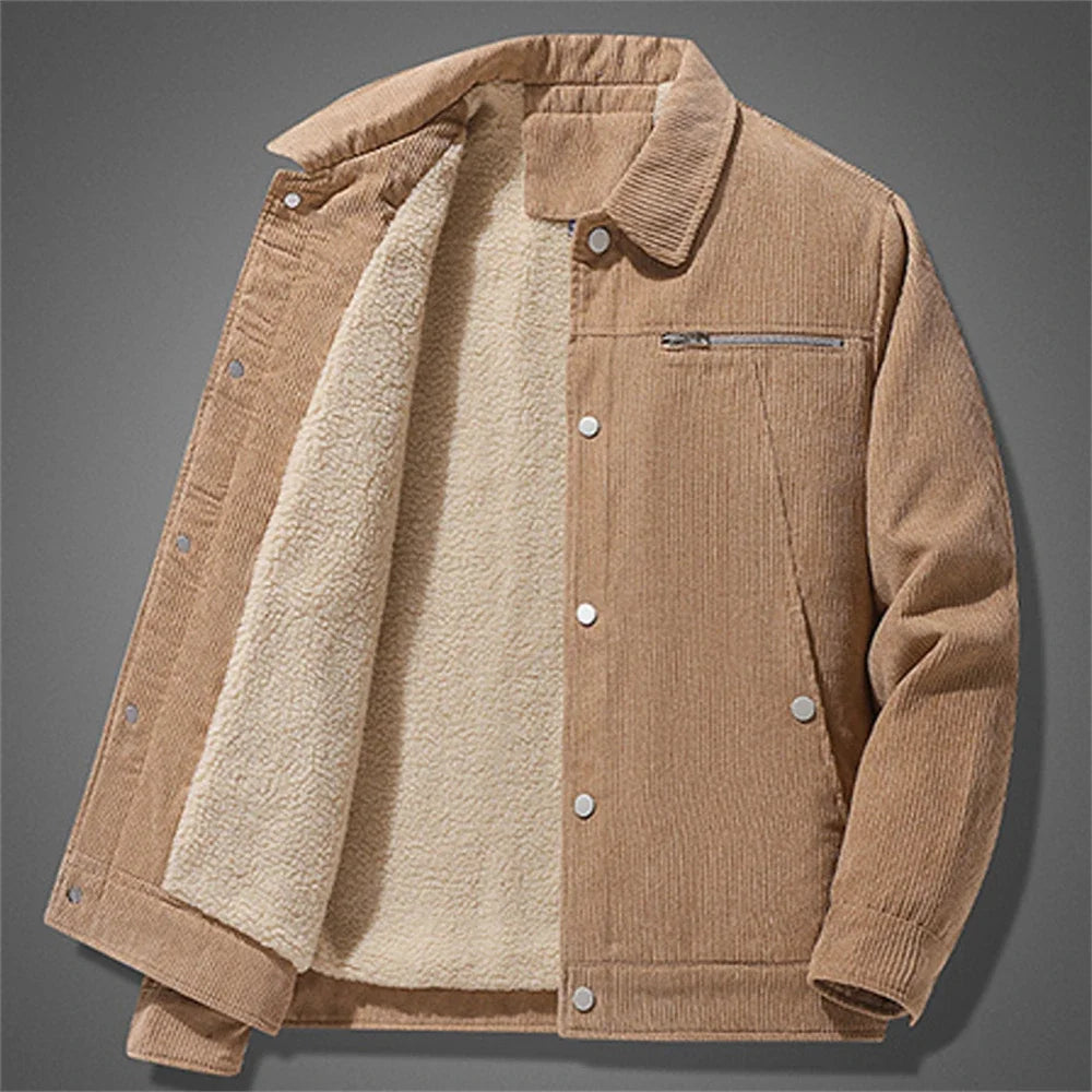 Elegant Warm Corduroy Jacket