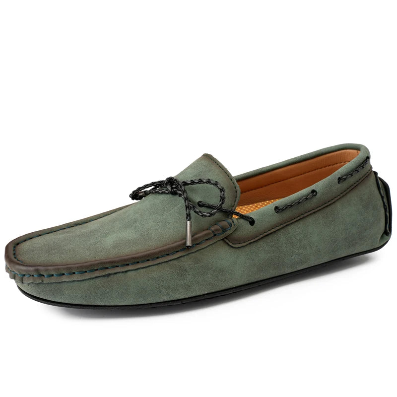 Handmade Suede Loafers