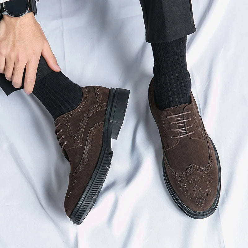 Suede Business Shoes