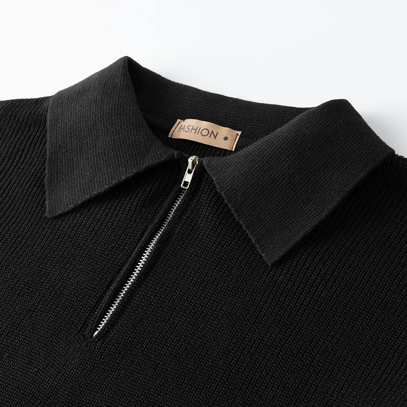 Maglione con zip elegante