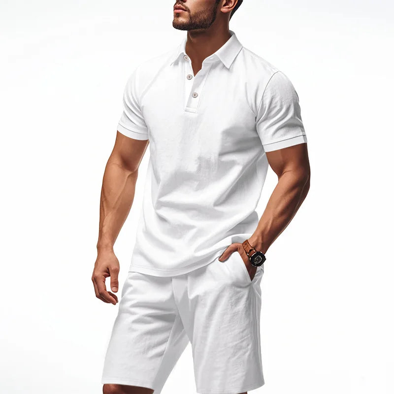 Elegante completo in cotone