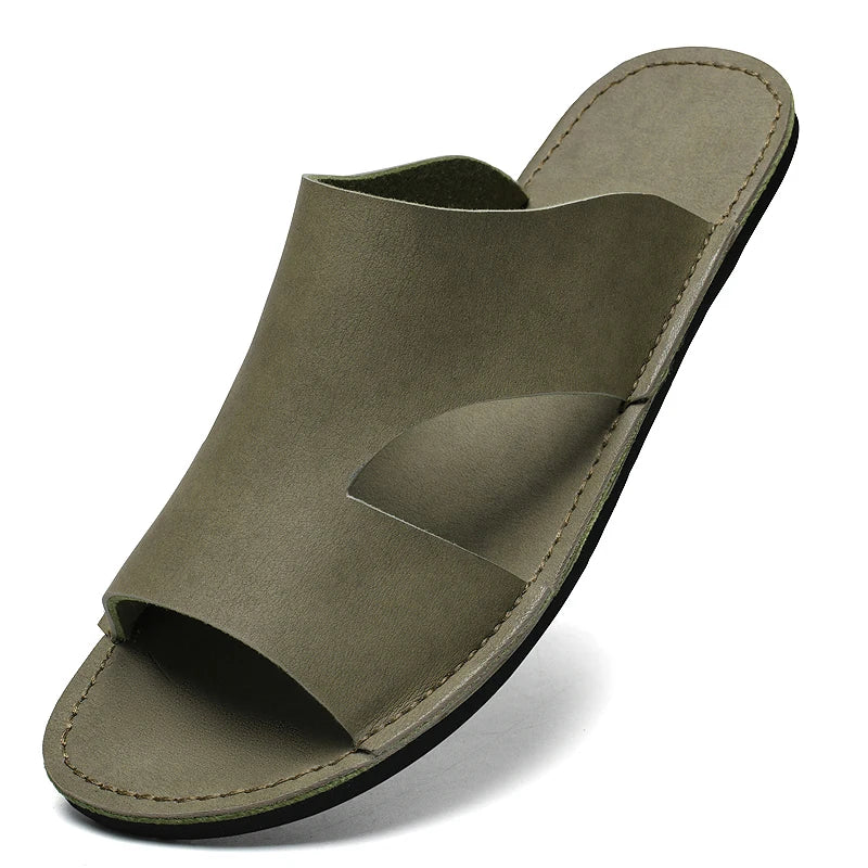 Elegant Men's Beach Slippers