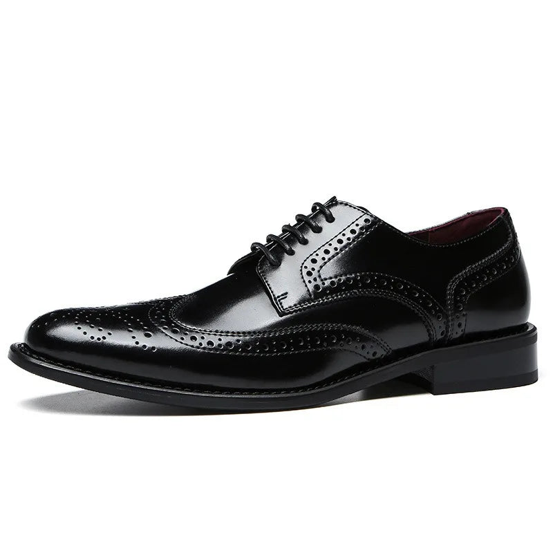 Chaussures Oxford en cuir haut de gamme