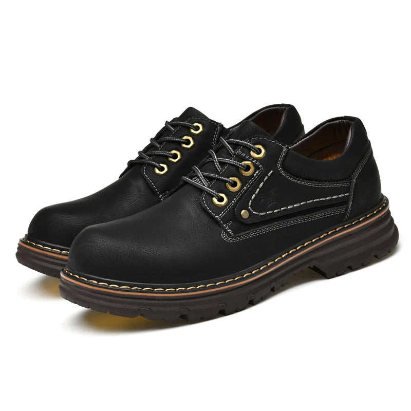 British Style Leather Oxford Shoes
