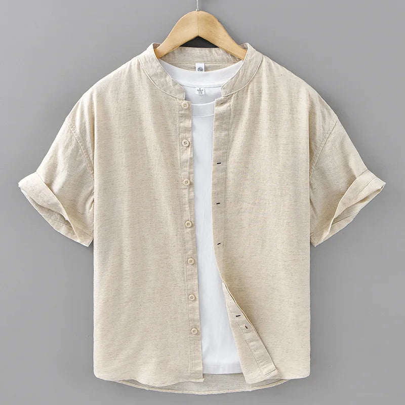 Camicia estiva da uomo in lino