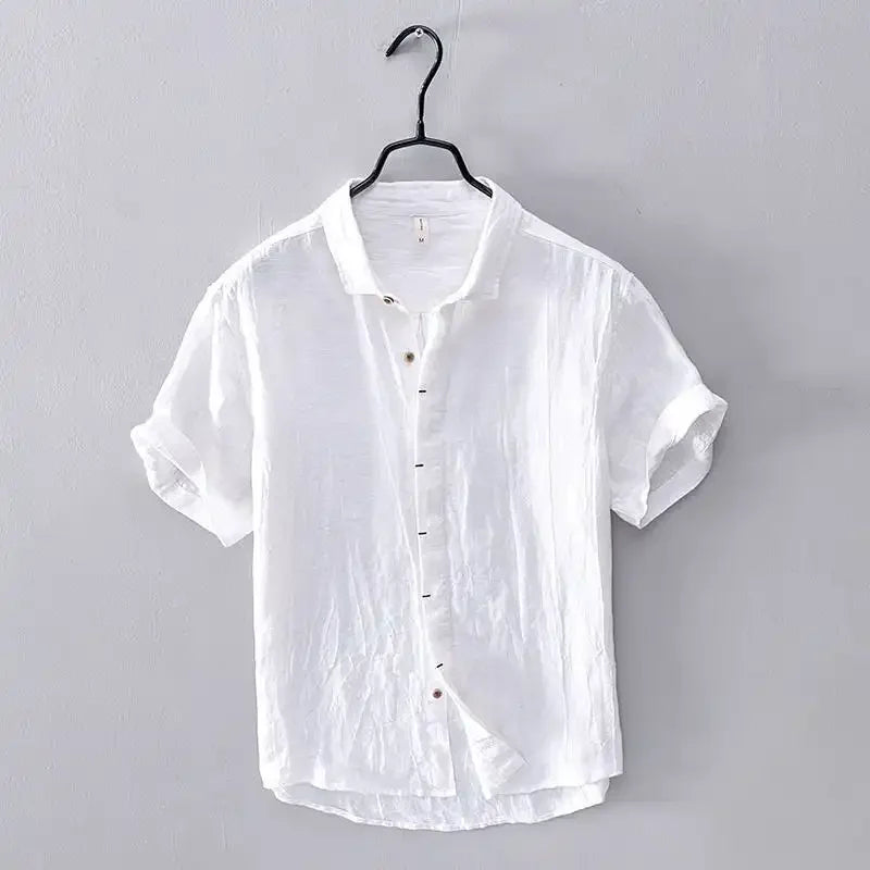 Elegant Linen Summer Shirt