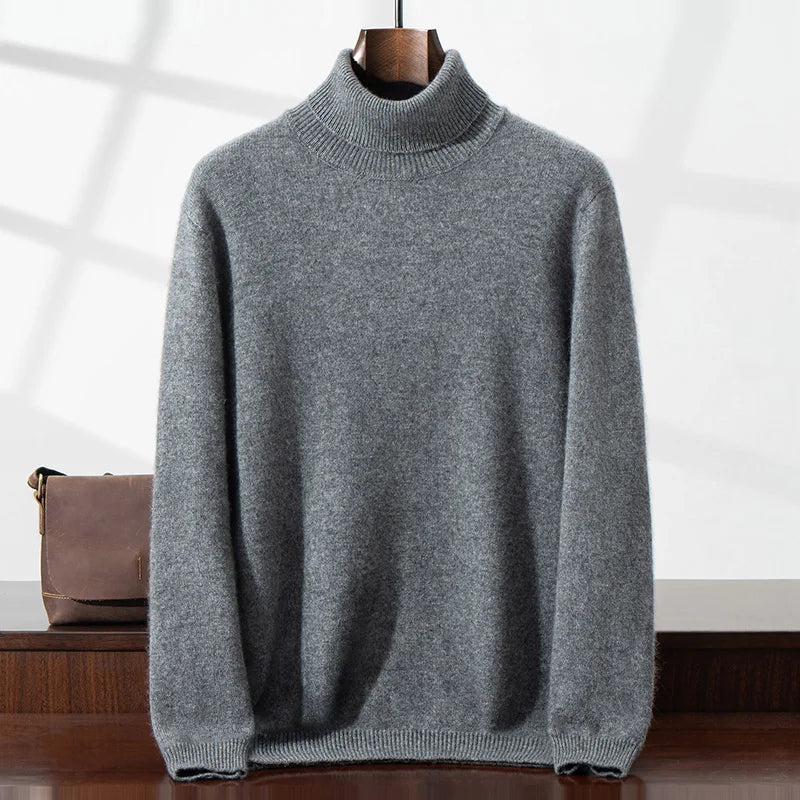 Elegant Cashmere Turtleneck