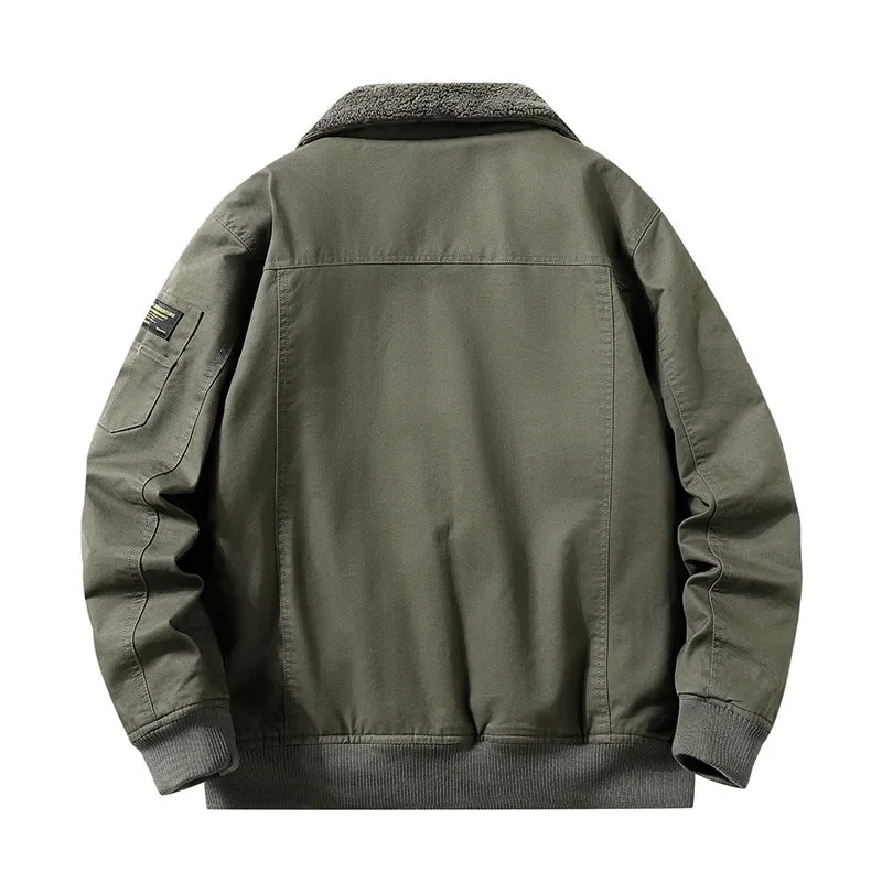 Pilot Jacket Line Fleece Lined Pilot Jacket – Givalli