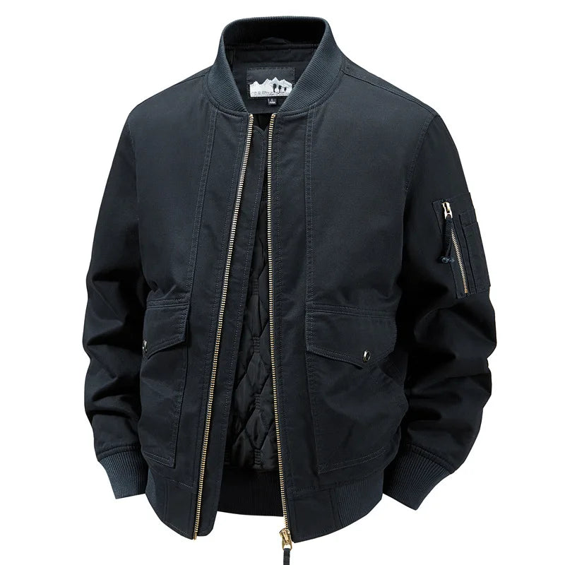 Veste bombardier élégante en coton