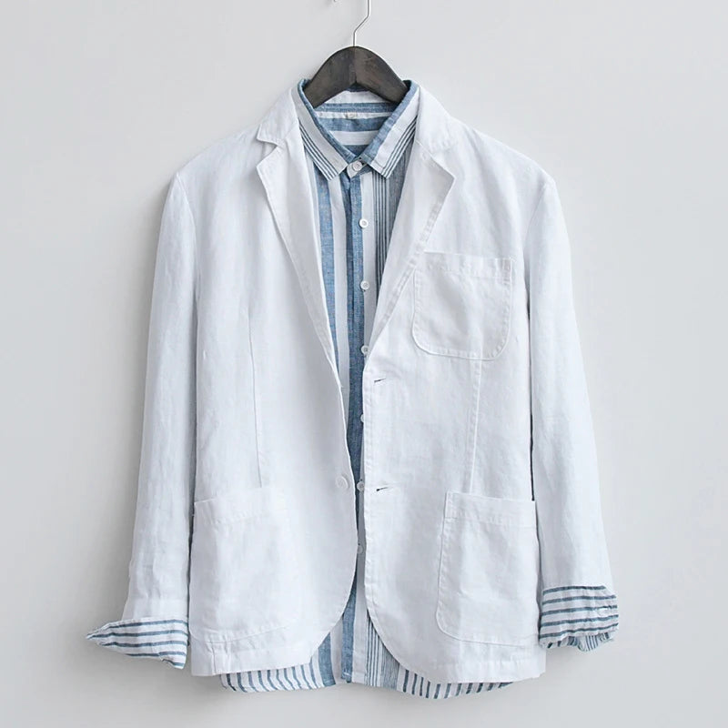Elegant Linen Blazer