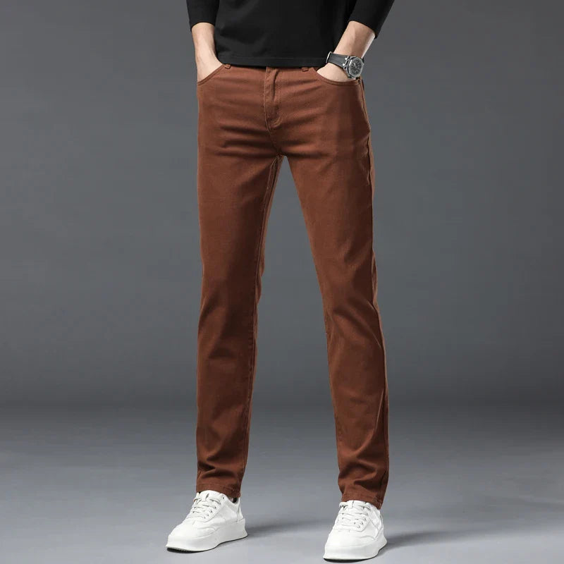 Elegant Denim Stretch Jeans