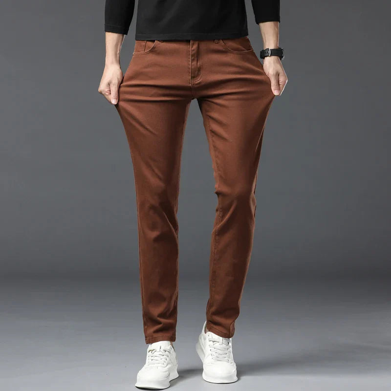 Elegant Denim Stretch Jeans