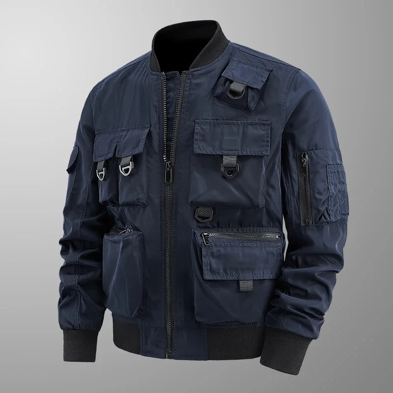 Retro Multi-Pocket Jacket