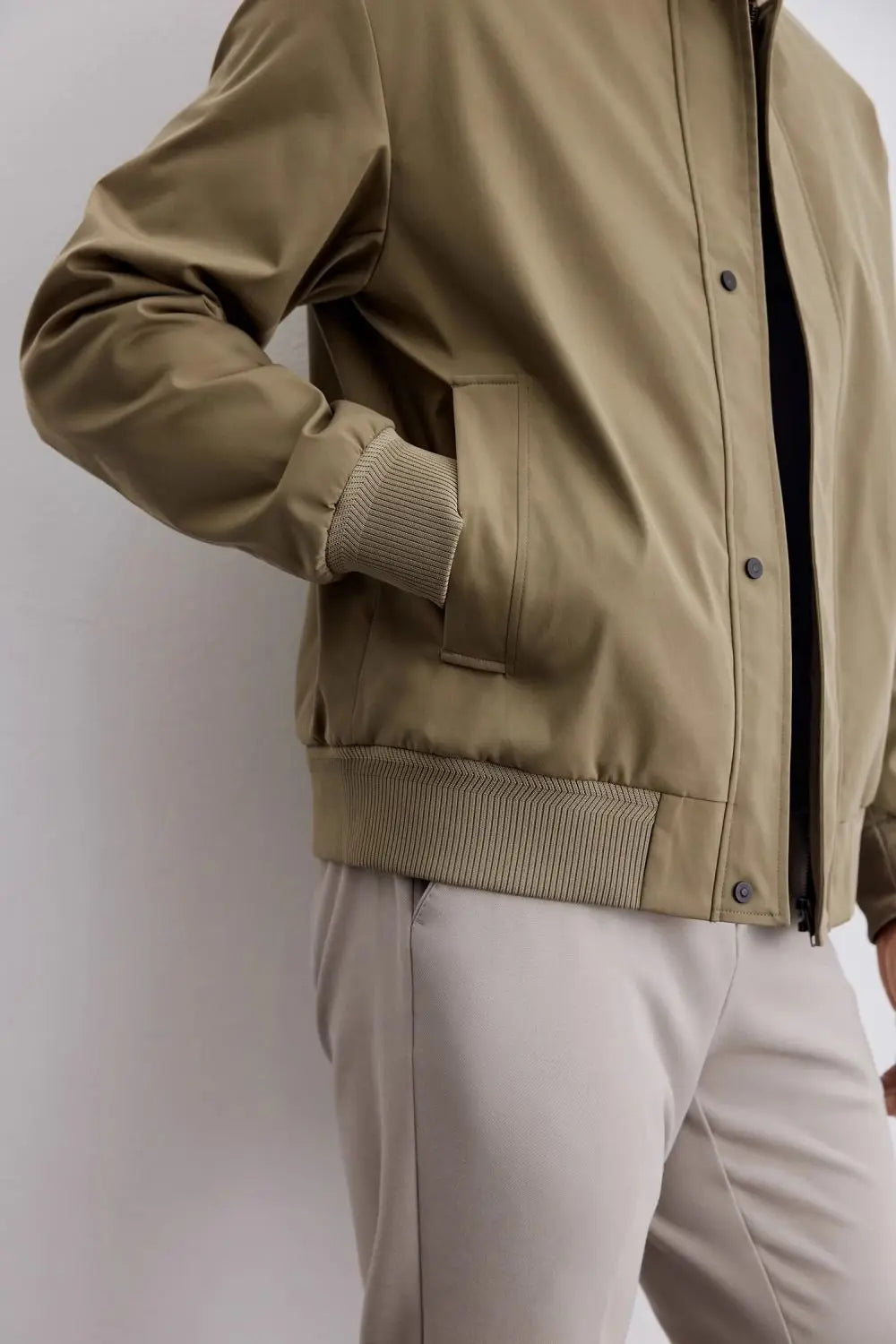 Elegant Bomber Jacket