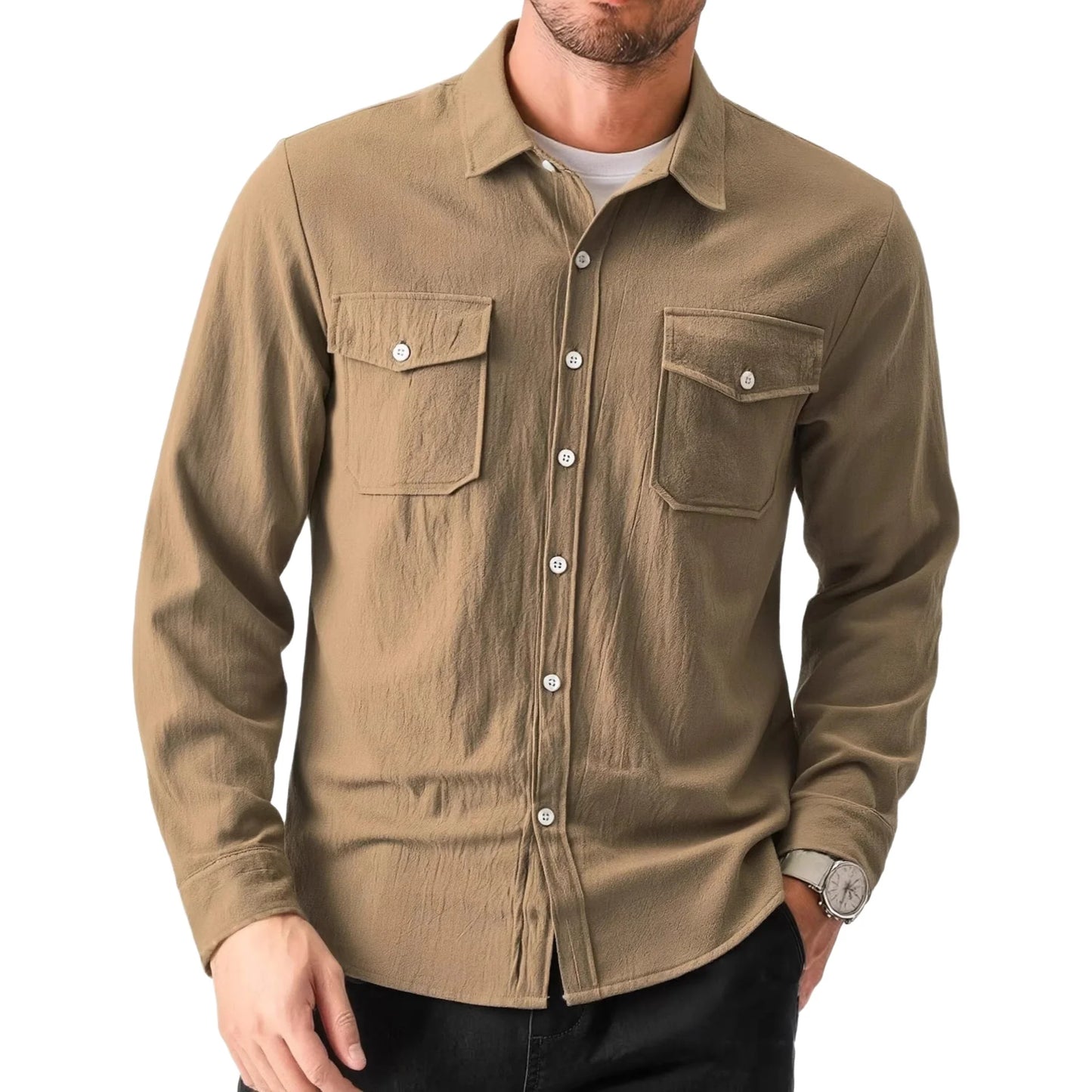 Camicia da uomo casual
