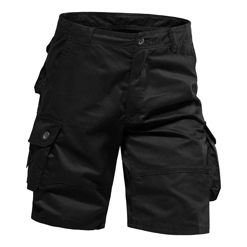 Multi-Pocket Men's Shorts