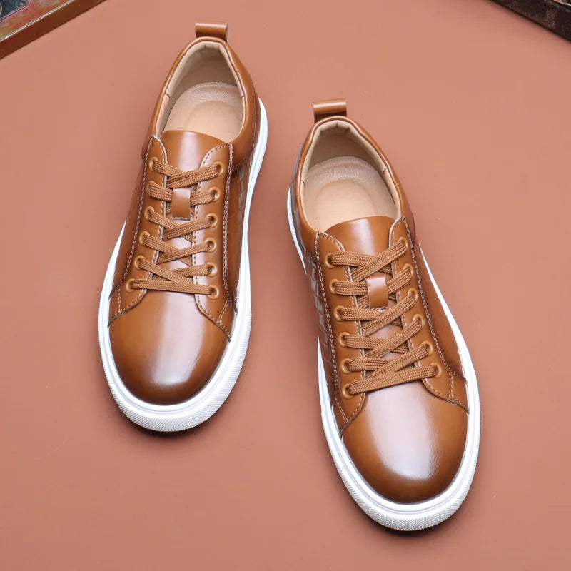 Chaussures en cuir décontractées