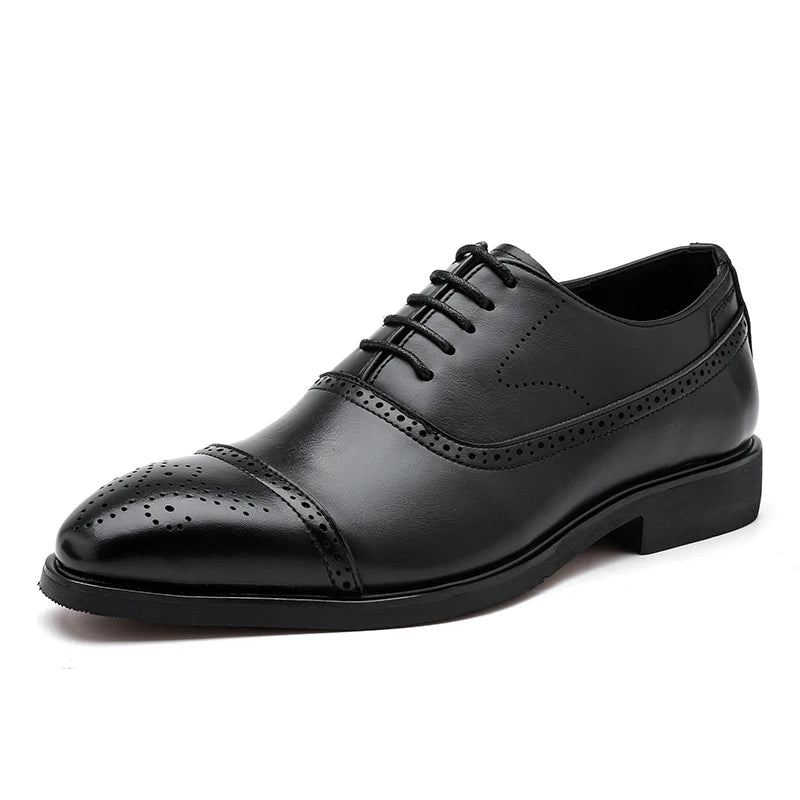 Chaussures Oxford en cuir élégantes
