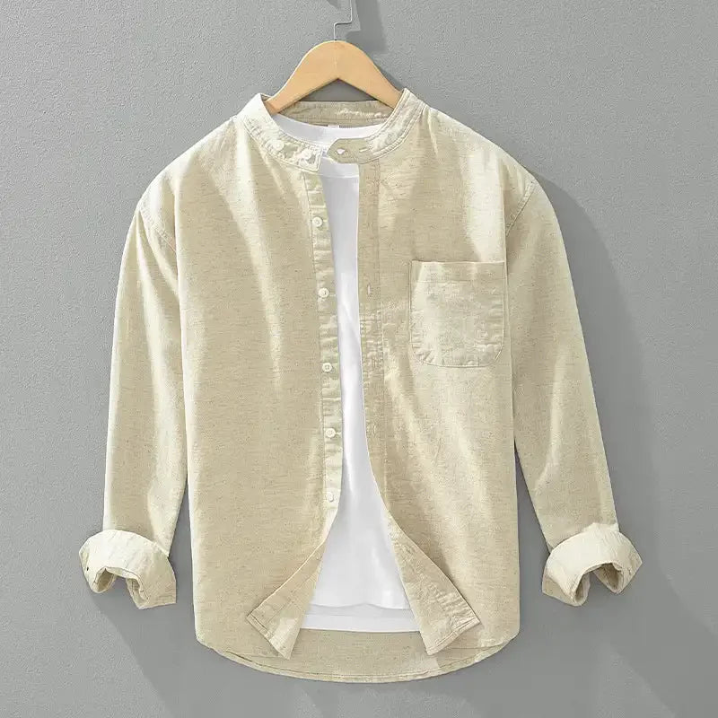 Casual Japanese Men's Shirt