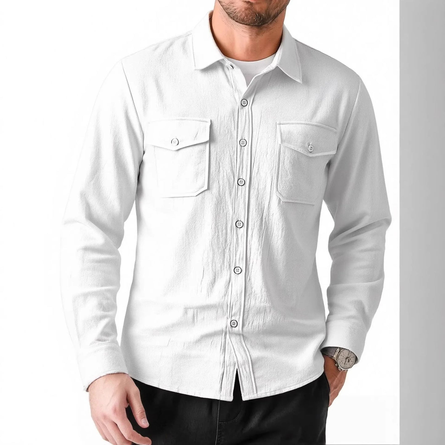 Camicia da uomo casual