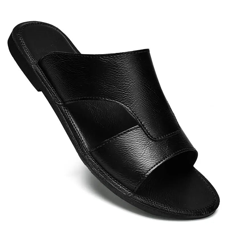 Elegant Leather Beach Sandals