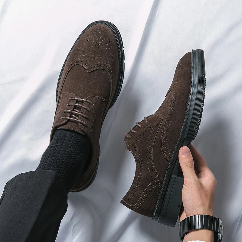 Suede Business Shoes