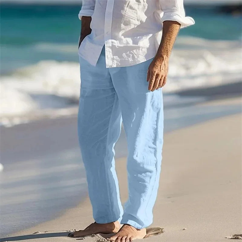 Elegant Linen Summer Pants