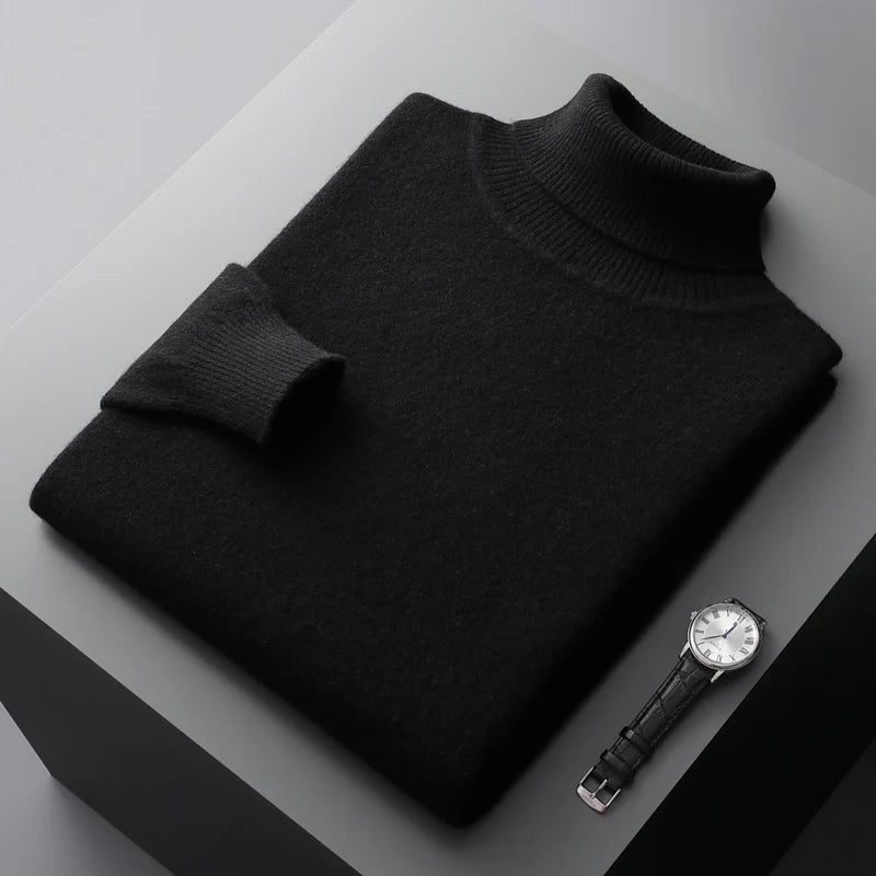Monaco Merino Wool Turtleneck