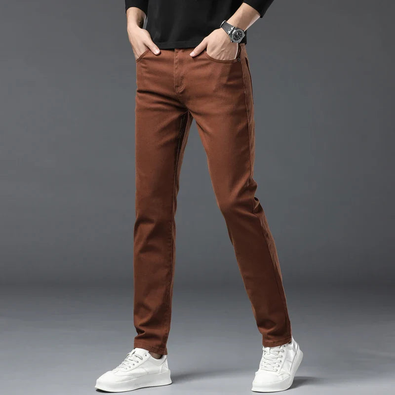 Elegant Denim Stretch Jeans