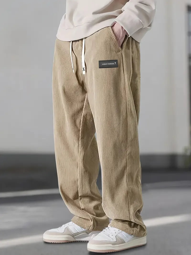 Casual Corduroy Pants