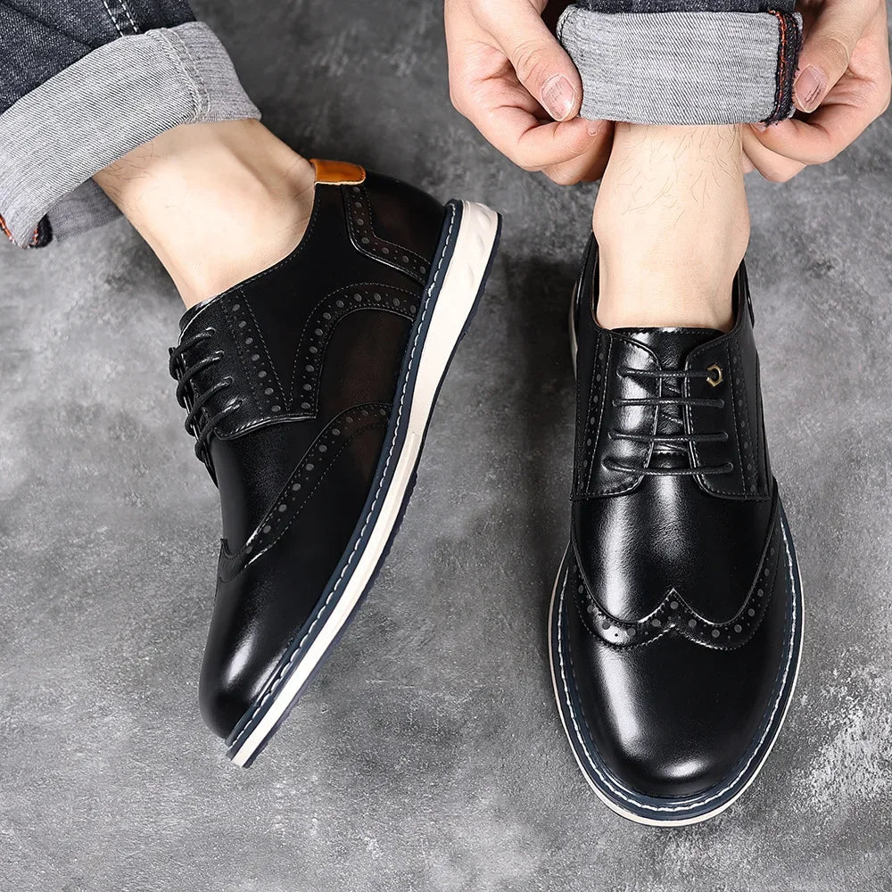 Elegant Leather Oxford