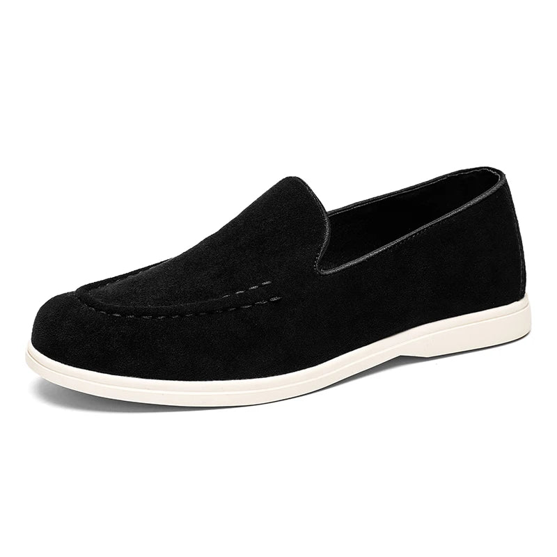 Mocassins élégants en daim pour homme