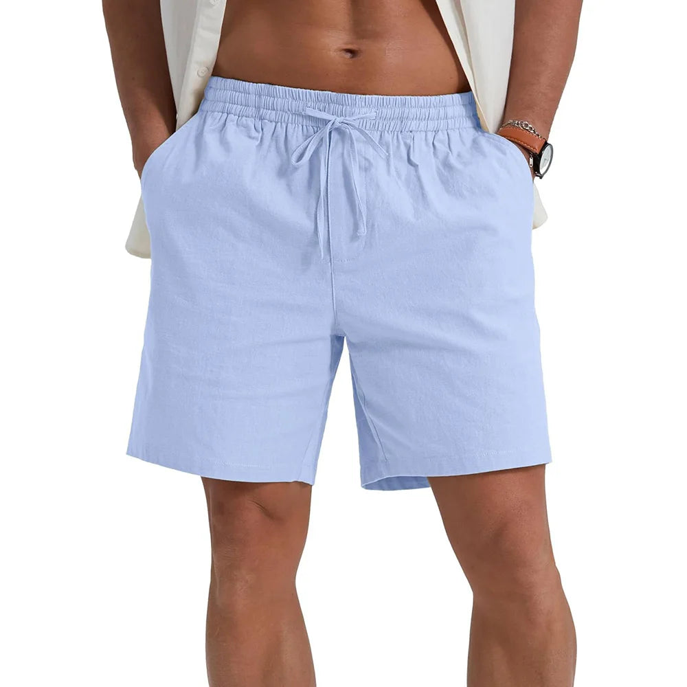 Elegant Linen Shorts