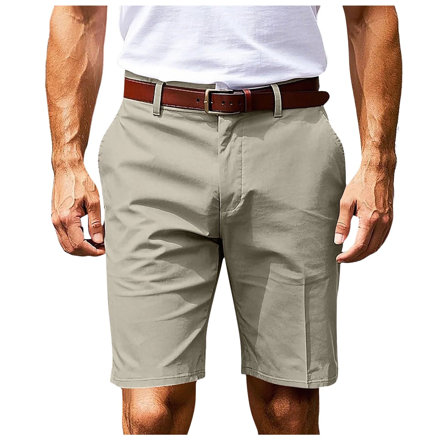 Elegant Cotton Chino Shorts