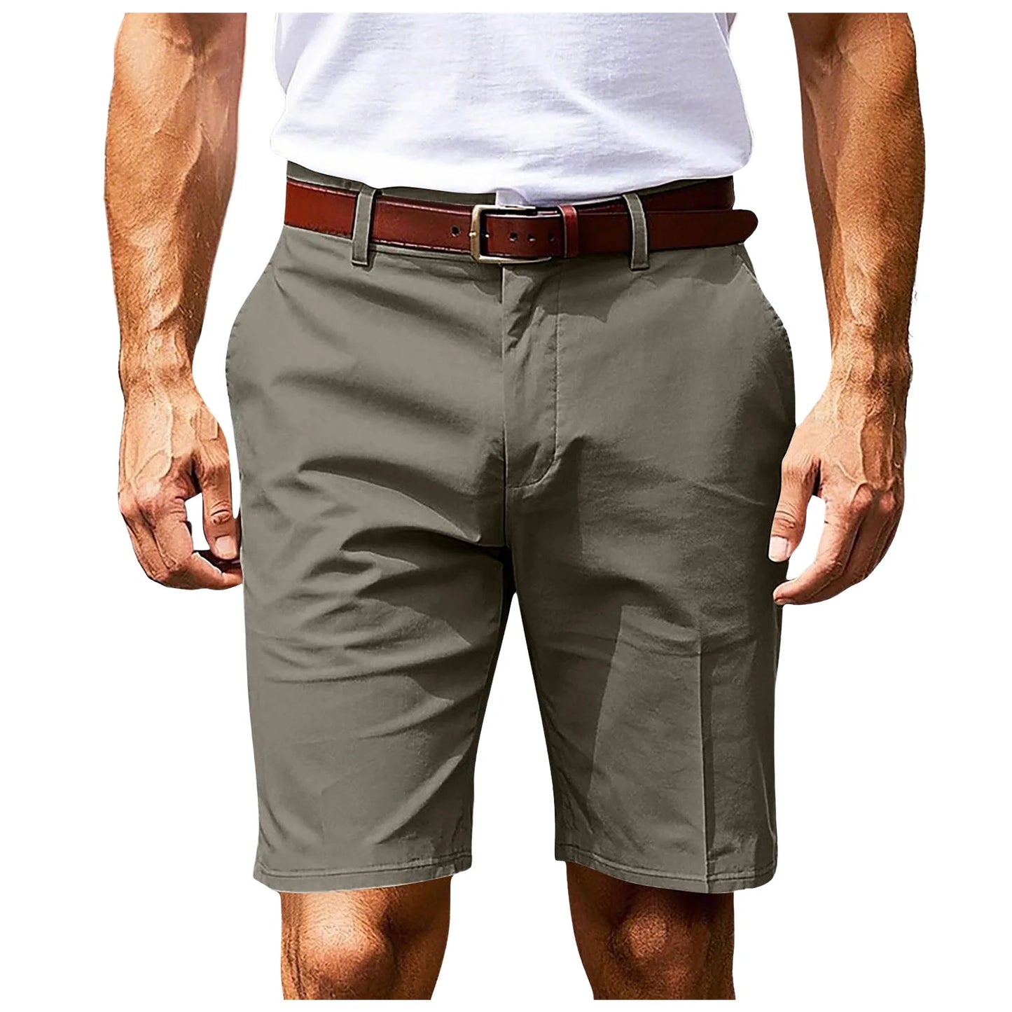 Elegant Cotton Chino Shorts