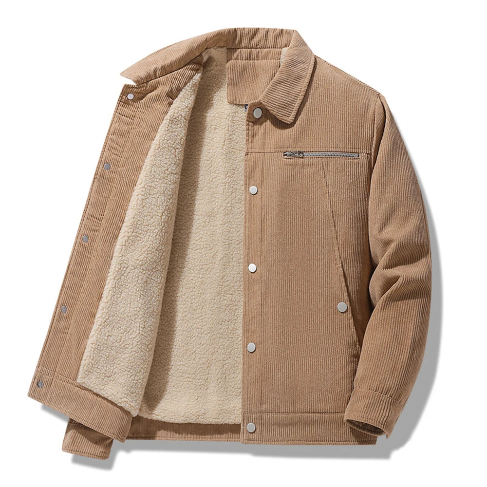 Elegant Warm Corduroy Jacket