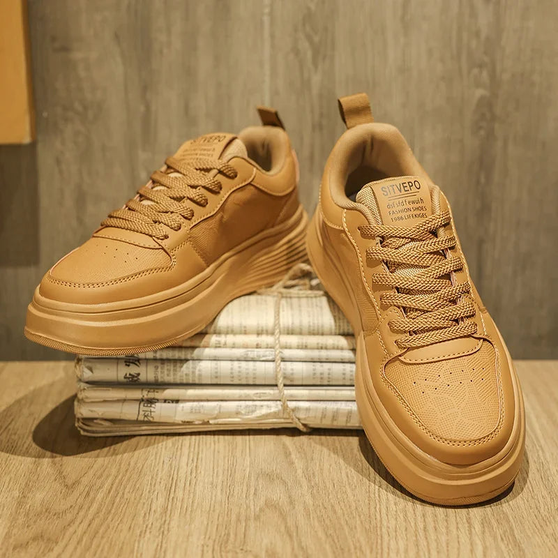 Elegant Leather Sneakers