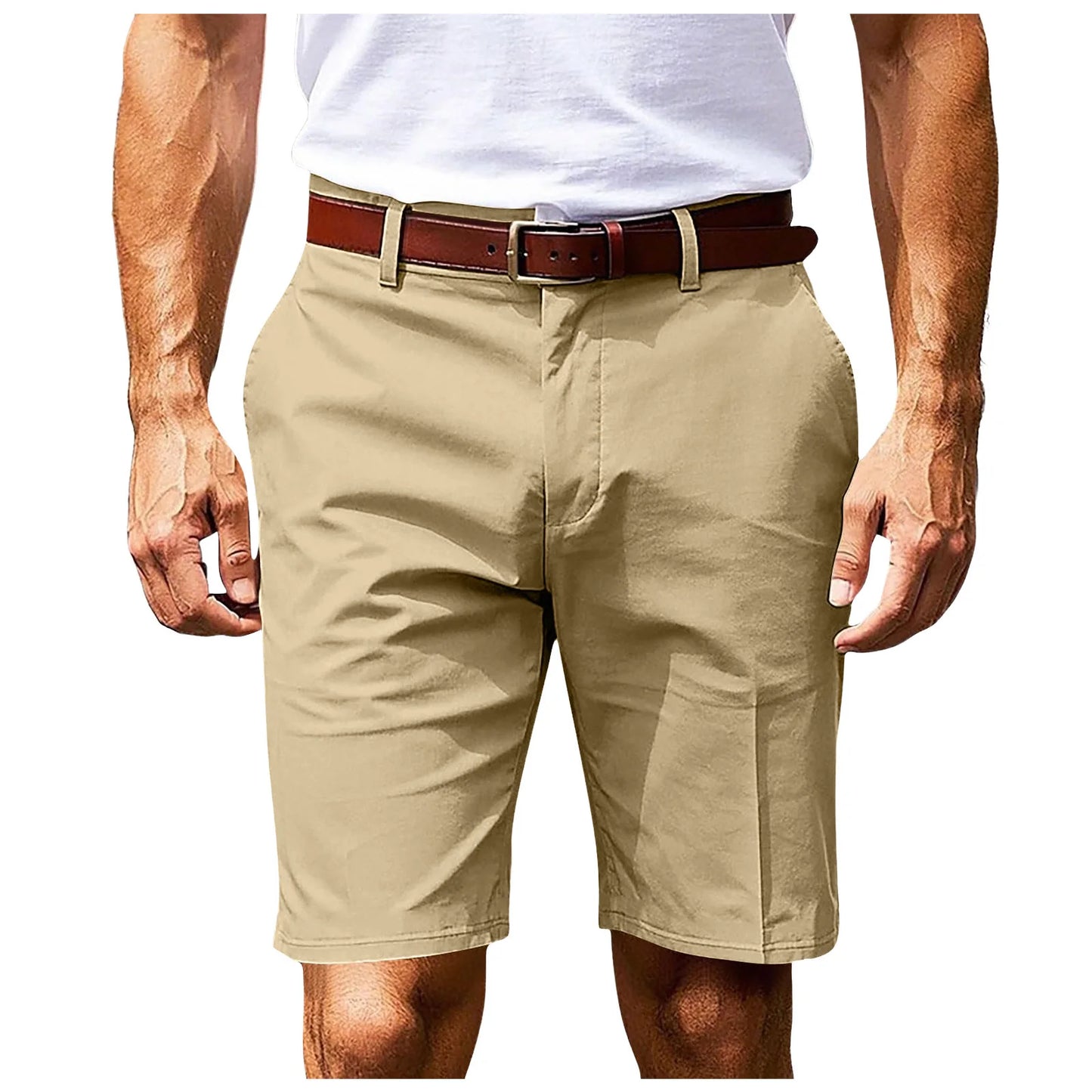 Elegant Cotton Chino Shorts