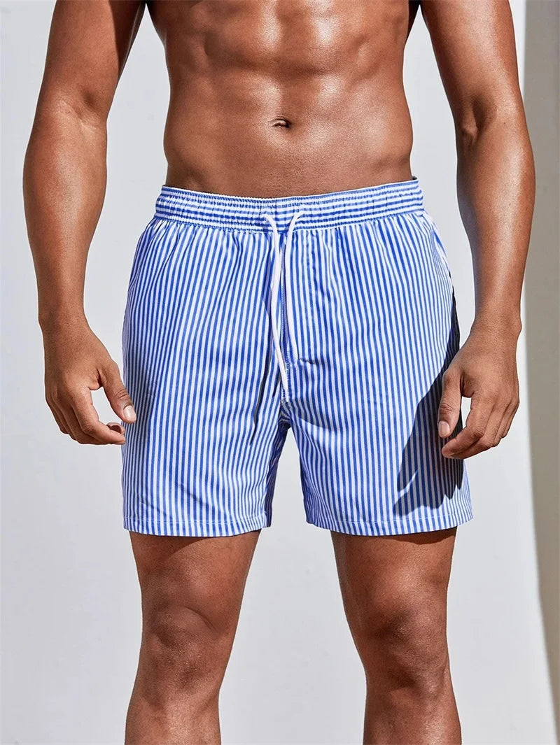 Striped Swim Shorts
