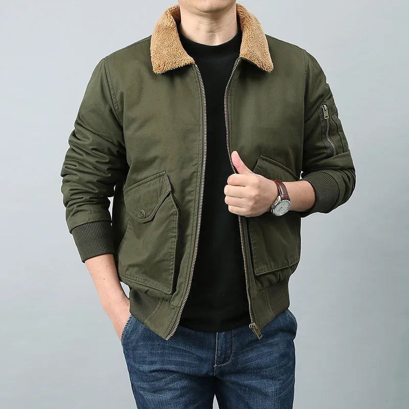 Elegant Bomber Jacket