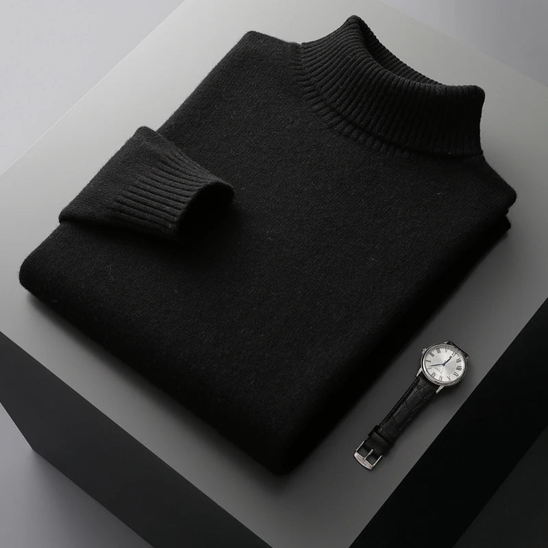 Vienna Merino Wool Turtleneck