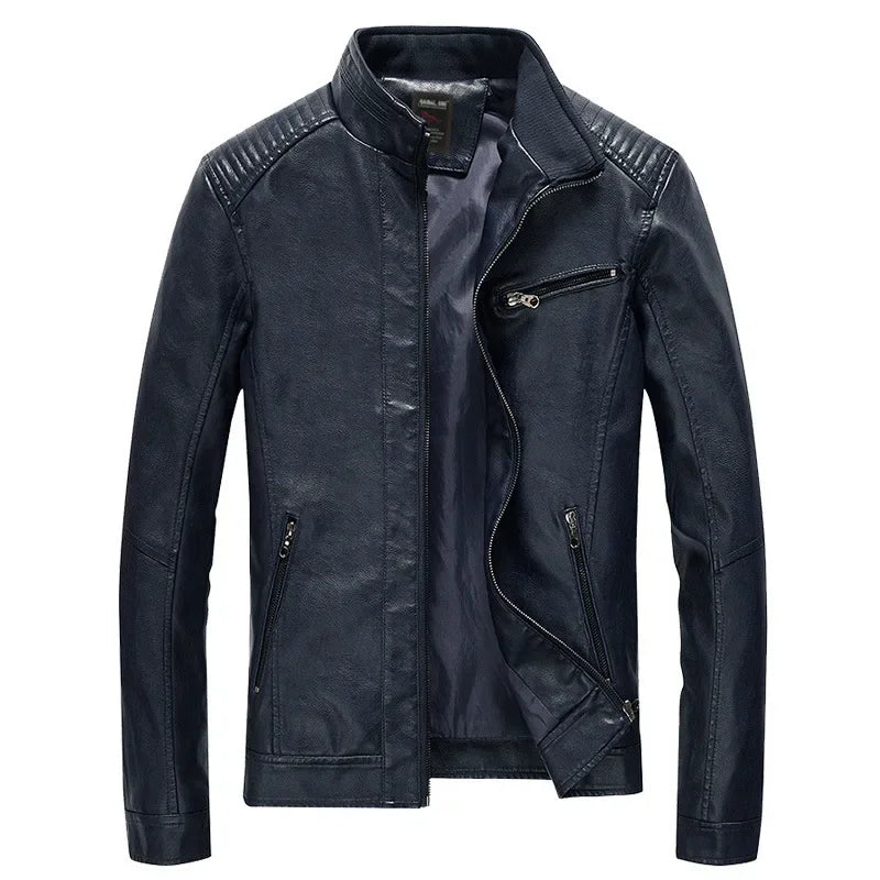 Giacca di pelle casual